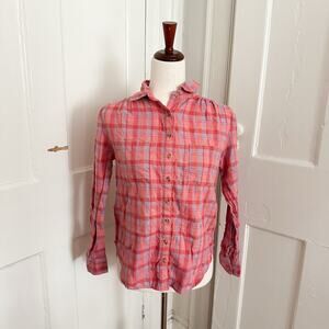 Seen Worn Kept Anthropologie Plaid Flannel